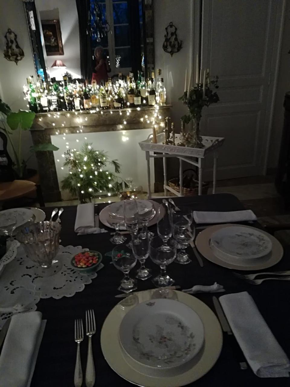 Bed and Breakfast Castel La Bergerie Laglorieuse Exterior foto